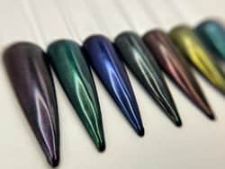 אבקת פיגמנט - גוון מספר 7 (סגול).