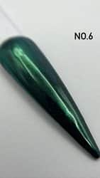 אבקת פיגמנט - גוון מספר 6 (ירוק).