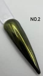 אבקת פיגמנט - גוון מספר 2 (זהב).