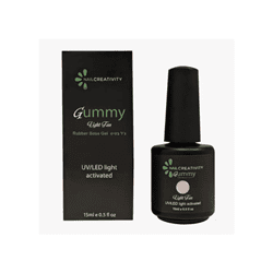 ראבר בייס, ג'ל בסיס בגוון לייט טן 15 מיל' - Nail creativit