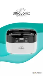 מכשיר אולטראסוניק בנפח של 750 מיל' ובהספק של 35 וואט. מבית GLOWTECH