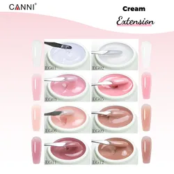 ג'ל לבניית ציפורניים 28 גר' בגוון ורוד טבעי 06 - CANNI