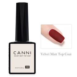 טופ מאט קטיפה CANNI Matt TopCoat 9ml