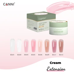 ג'ל לבניית ציפורניים 28 גר' בגוון כיסוי ניוד 09 - CANNI