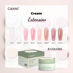 ג'ל לבניית ציפורניים 28 גר' בגוון כיסוי ניוד 09 - CANNI