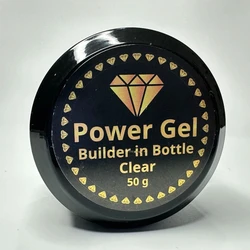 בילדר 50 גרם בגוון שקוף - POWER GEL