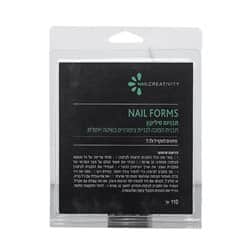 תבניות סיליקון הפוכות לבנייה, 120 יח' באריזה - נייל קריאטיביטי