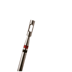 ראש שיוף יהלום חלול להסרת יבלות פס אדום