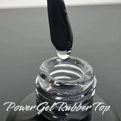 טופ גומי עם נטרול בגוון שקוף 15 מיל' - POWER GEL