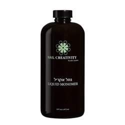 נוזל אקריל לבנייה 1 ליטר - Nail Creativity בגוון סגול