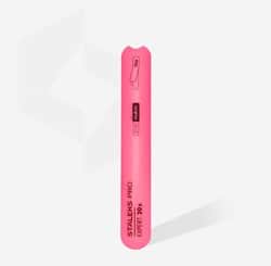 בסיס פלסטיק ורוד ישר למדבקות פצירה רב פעמי - סטאלקס פרו אקספרט 20