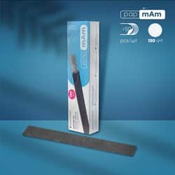 פצירת הלבשה ישרה - סטאלקס PAP MAM 150 Grit (50 יח' בחבילה)