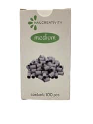 גליל שיוף זברה Medium (100 יח' בחבילה) - Nail .Creativity